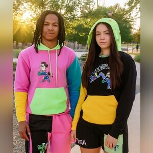 Street Mafia Black Nylon Shorts Size XL Multiples